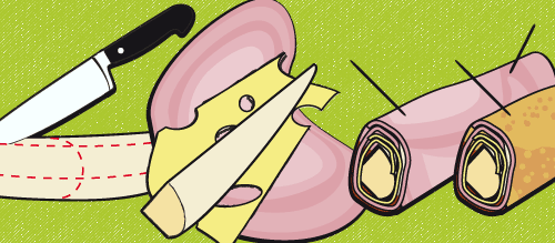 Bananenrollen Grafik