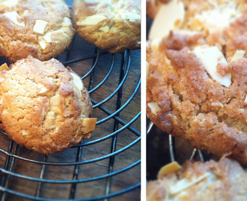 mandel marzipan cookies