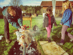 Saugrillen – April 2012