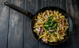 Schinkennudeln machen glücklich!
