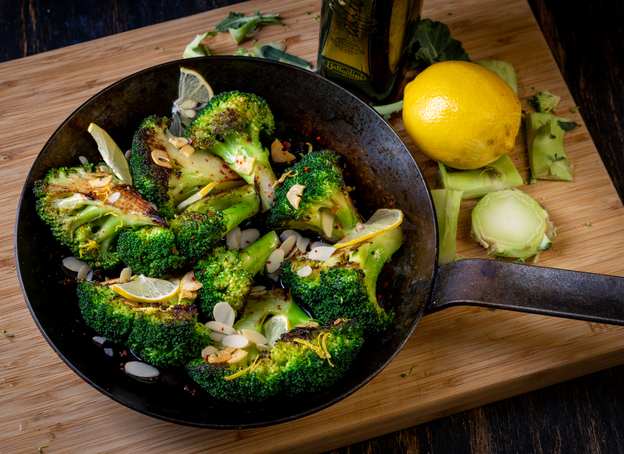 Brokkoli mit Chili-Knoblauch