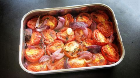 Gegrillte Tomaten