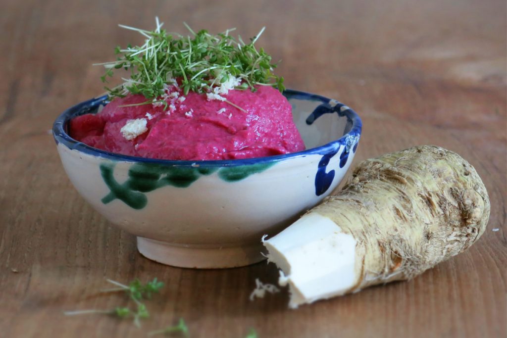 Rote Beete – Ziegenkäse – Creme