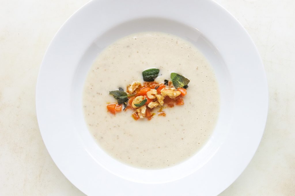 Vegane Topinambur Suppe