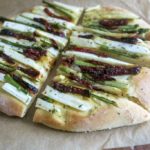 Focaccia mit Spargel