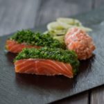 Gebeizter Lachs mit Gin