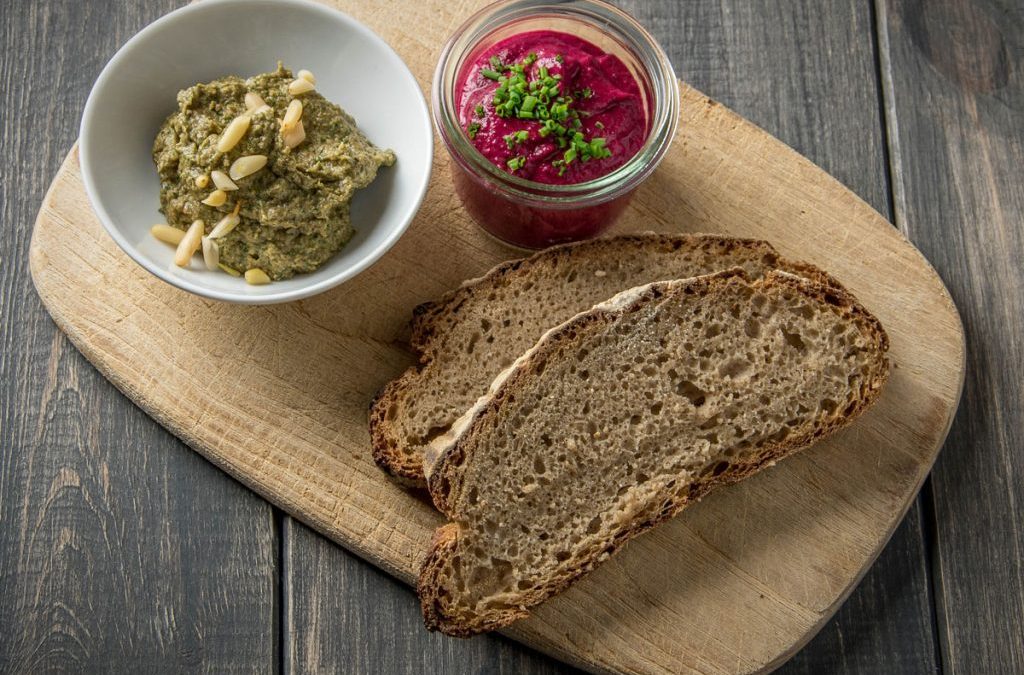 Pilzpesto als Brotaufstrich Pilzpesto als Brotaufstrich