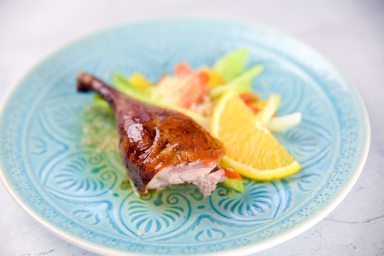 Ente mit Couscous