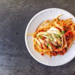 Bolognese mit Fenchel und Spaghetti. Rezept.